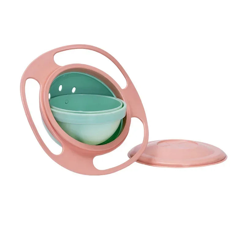 Anti-Spill Gyro Bowl
