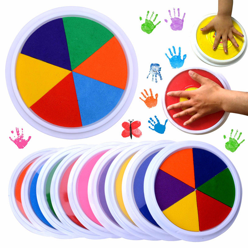 New Hot Selling Kindergarten Finger Print Mud Non-Toxic Washable Pigment