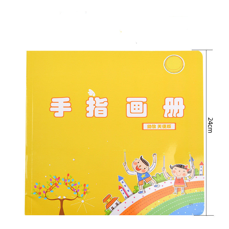 New Hot Selling Kindergarten Finger Print Mud Non-Toxic Washable Pigment