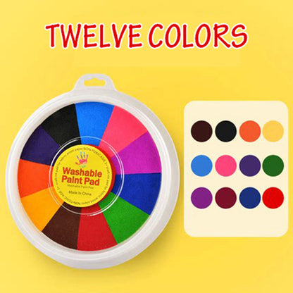 New Hot Selling Kindergarten Finger Print Mud Non-Toxic Washable Pigment