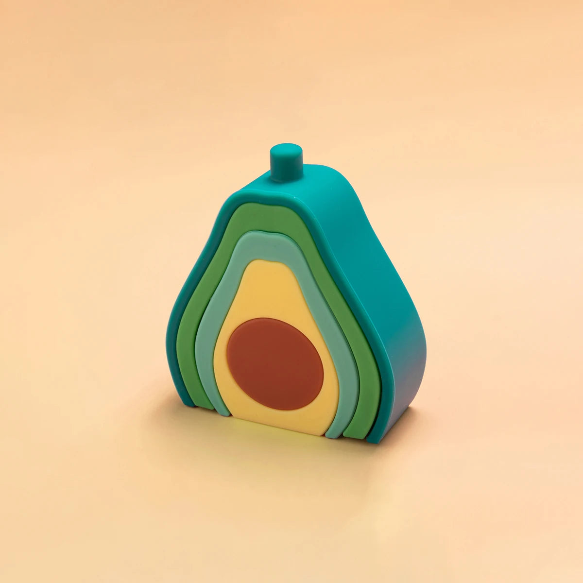 Pastel Fruit Silicone Stacking & Teething Set