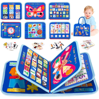 Interactive Montessori Sensory Activity Board
