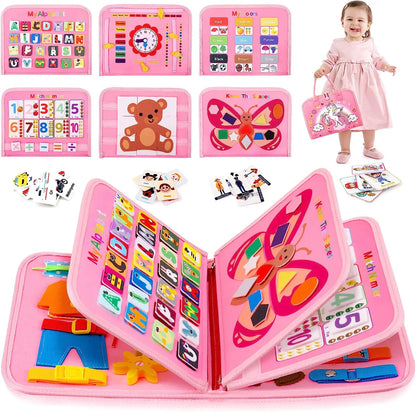 Interactive Montessori Sensory Activity Board