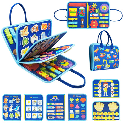 Interactive Montessori Sensory Activity Board