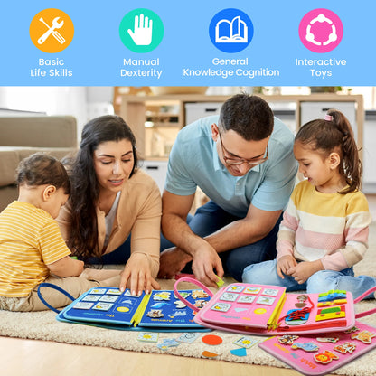 Interactive Montessori Sensory Activity Board